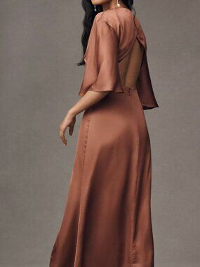 BHLDN | Dresses | Nwt Bhldn Francesca Highneck Stretch Satin Midi Dress | Poshmark BHLDN | Dresses | Nwt Bhldn Francesca Highneck Stretch Satin Midi Dress | Poshmark